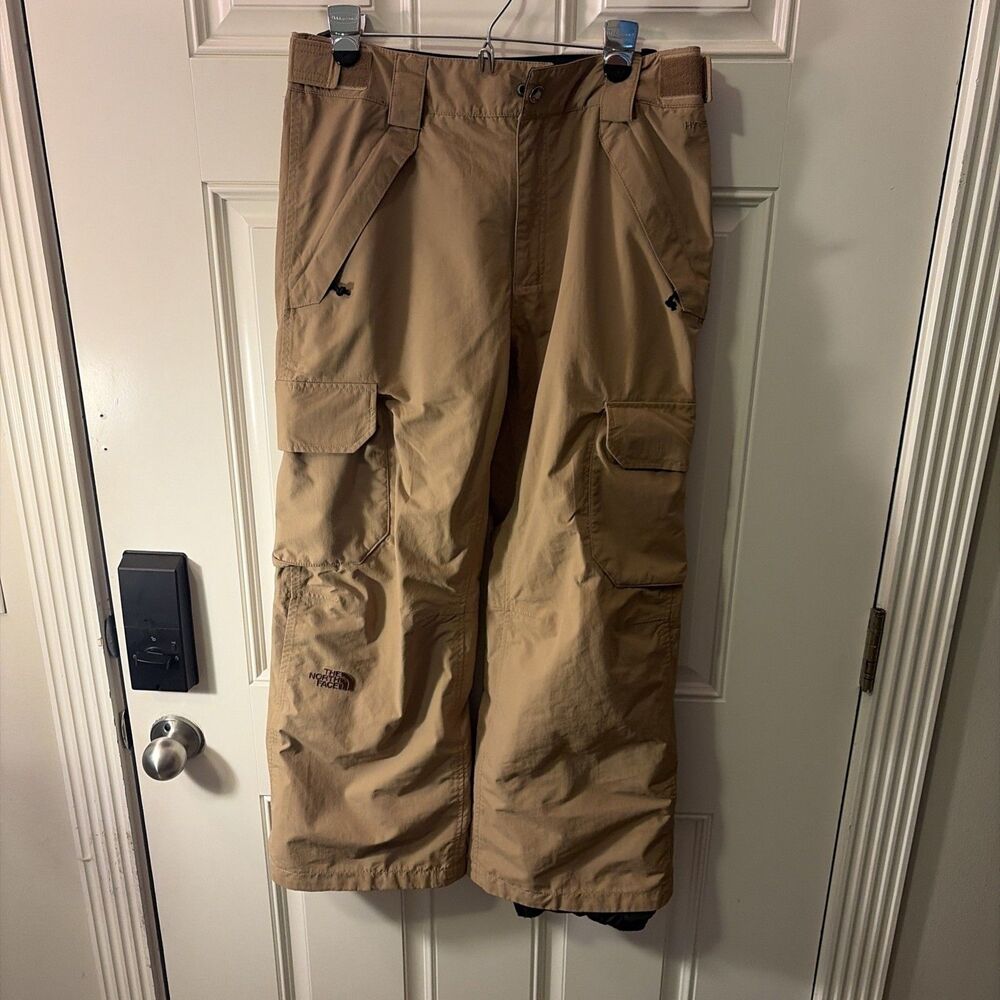 The North Face Freedom Insulated Ski Snow Pants Men’s S  Tan